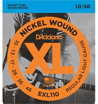 D'Addario EXL110 El. gitar strenger (010-046)